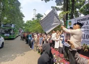 Ratusan Jemaah Haji Kabupaten Purwakarta Mulai Diberangkatkan