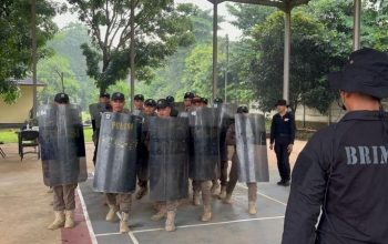 Tingkatkan Profesionalisme, Satpol PP Purwakarta Jalani Pendidikan dan Pelatihan di Markas Brimob