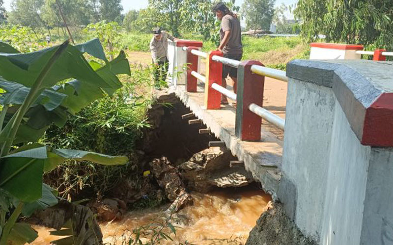 Longsor di Desa Cikopo, Purwakarta