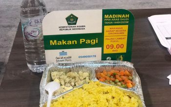 Ilustrasi menu Jemaah Haji