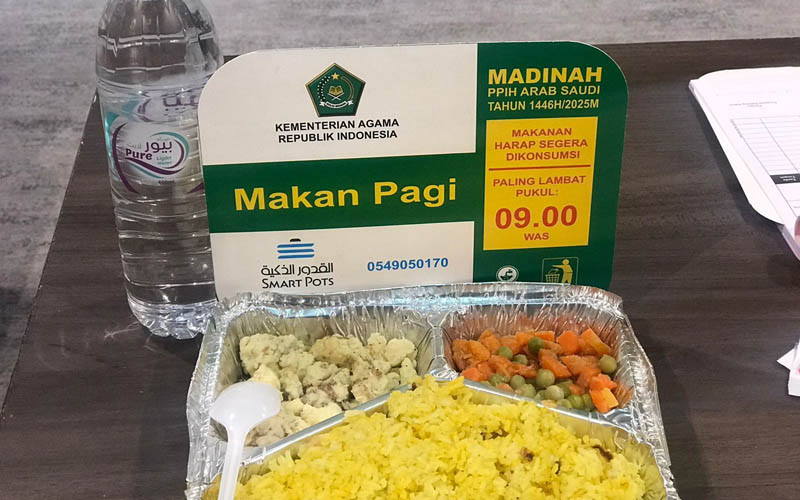 Ilustrasi menu Jemaah Haji