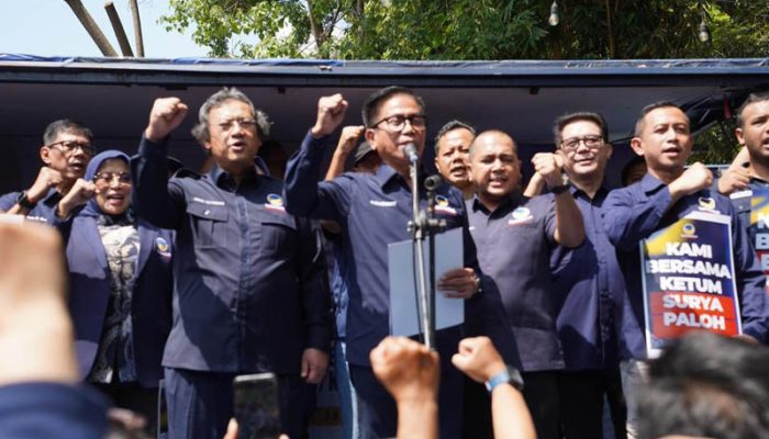 NasDem Jabar Sampaikan Sikap Damai, Ajak Jaga Etika Pers!