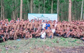 Perhutani KPH Purwakarta Gelar Job Training Penjarangan Tanaman