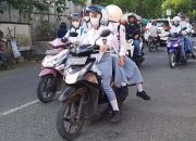 Siswa Dilarang Bawa Motor ke Sekolah, Jalan Kaki Agar Sehat