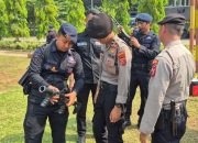 Personel Polres Purwakarta Asah Kemampuan Taktis, Siap Amankan Situasi
