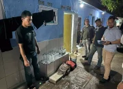 Tekan Aksi Kriminalitas, Satres Narkoba Polres Purwakarta Gelar Razia Miras