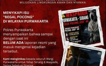 Soal Teror Pocong, Begini Imbauan Polres Purwakarta