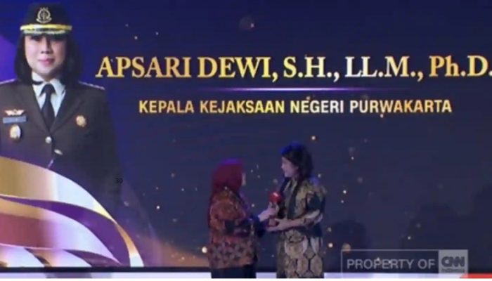 Kajari Purwakarta Sabet Leading Women Awards 2026, Apsari Dewi: Ini untuk Jaksa Perempuan Indonesia