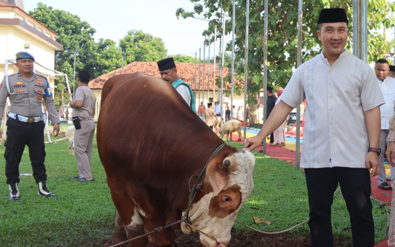 Kurban Idul Adha Polres Purwakarta