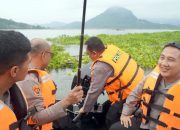 Sinergi Sat Polairud, Kapolres Purwakarta Gelar Patroli Perairan