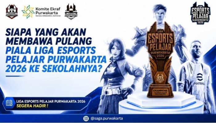 Setelah Sukses di Tahun 2025, Liga Esports Pelajar Purwakarta Kembali Hadir di 2026