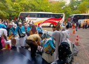 Ratusan Jemaah Haji Kloter 12 KJT Tiba Di Purwakarta, Satu Orang Masih Dirawat Di Arab Saudi